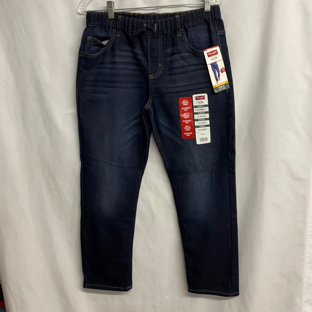 Wrangler Slim Fit five star Jeans size 14 Husky